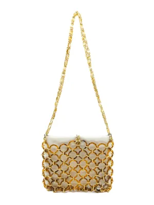 1960s Tortoise Ring Chain Bag
