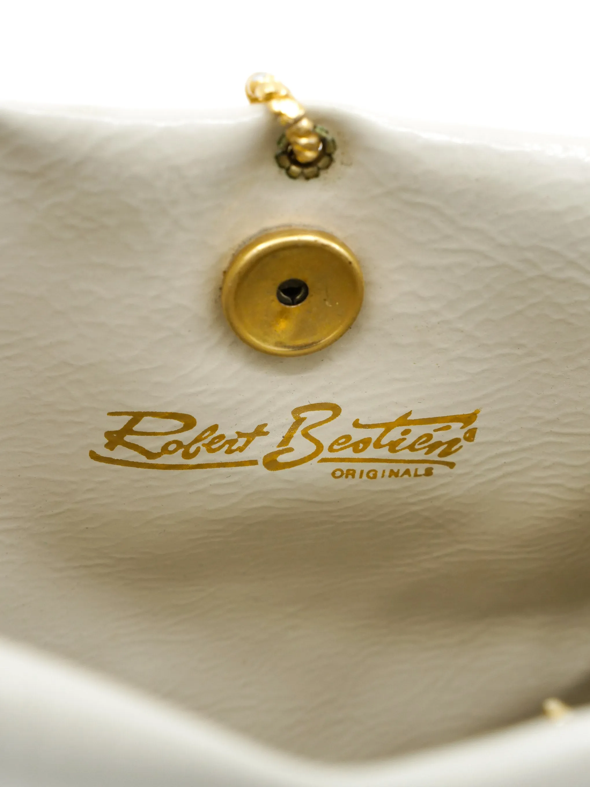 1960s Tortoise Ring Chain Bag
