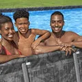 561KG Bestway APX365 24' x 12' x 52" Portable Swimming Pool Set