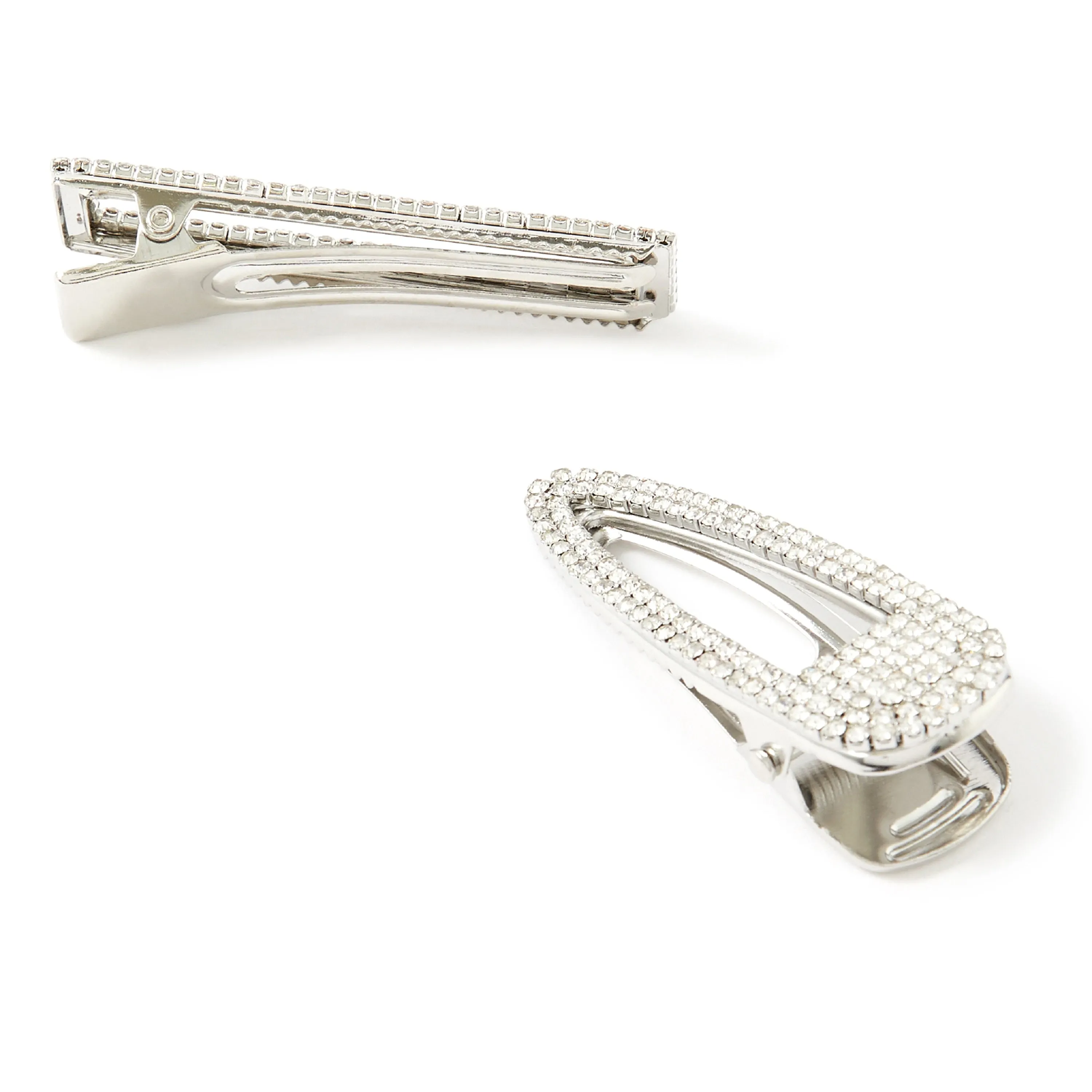 Accessorize London Women's Set of 2 Diamante hair clips