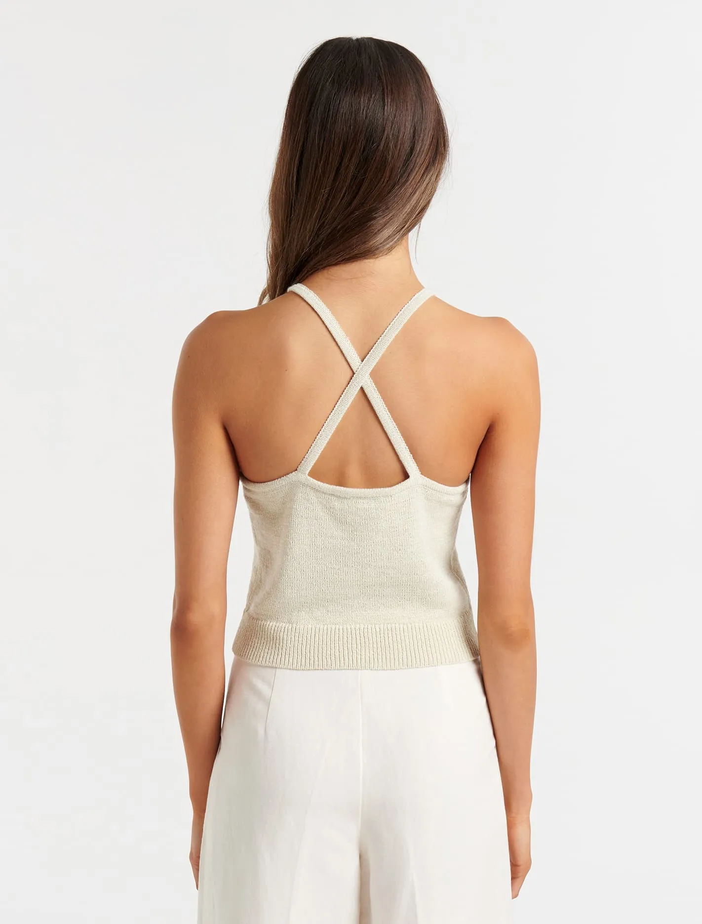 Adrian Halter Knit Tank