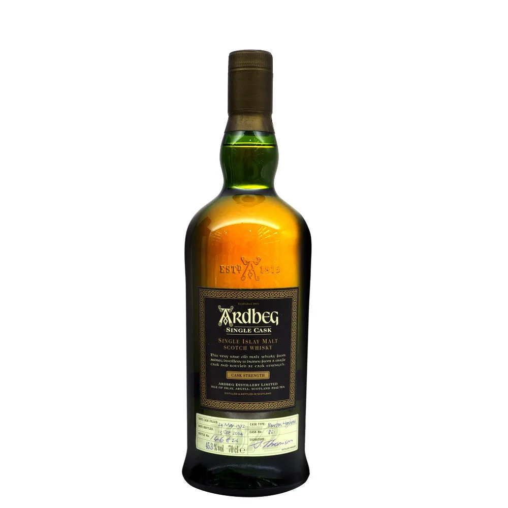 Ardbeg 1972 32 Years - Single Cask #861