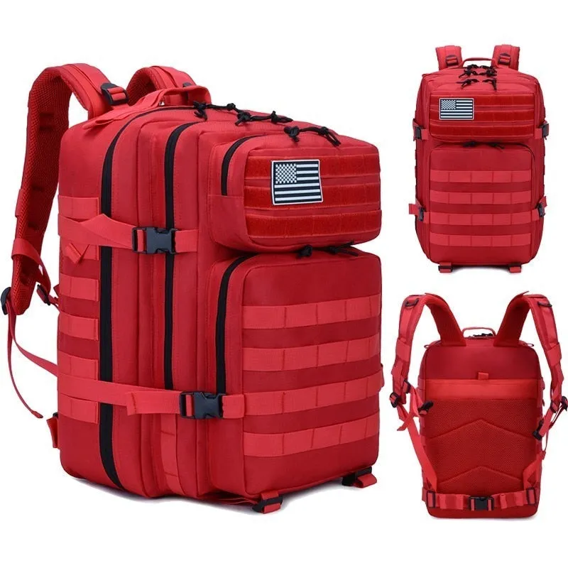 Army Waterproof Molle Bug Out Bag Outdoor Travel Camping Backpack