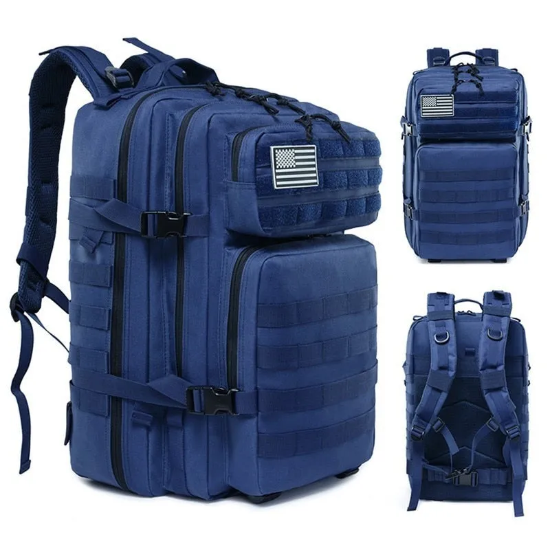 Army Waterproof Molle Bug Out Bag Outdoor Travel Camping Backpack
