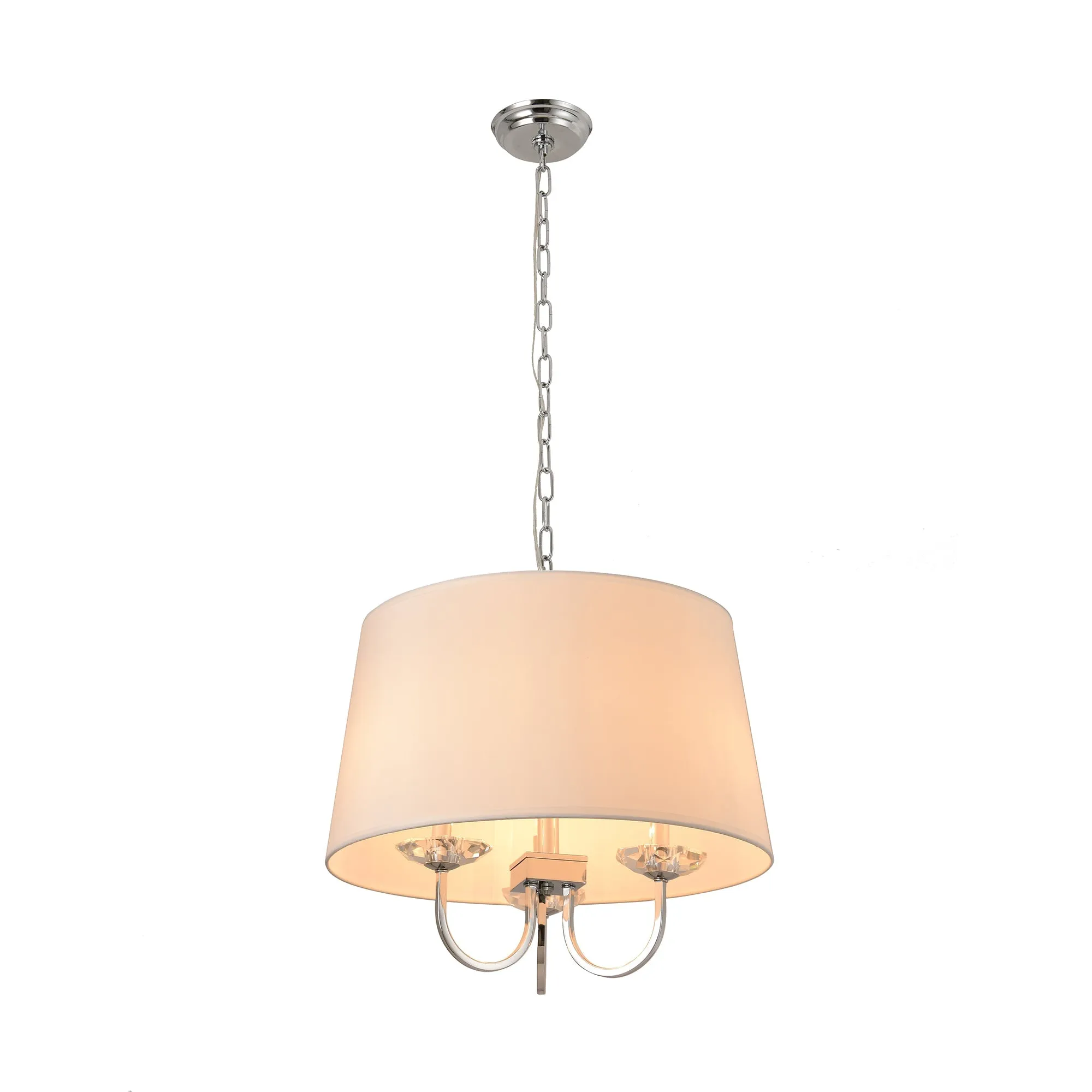 Azure Collection Metal & Glass Chandelier Lights