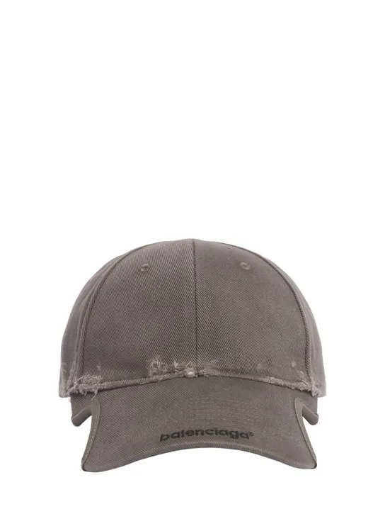 Balenciaga   Cotton drill baseball cap 