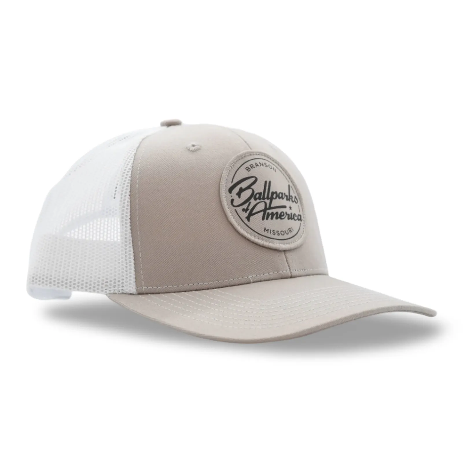 Ballparks of America Hat - Brown/White Circle Patch
