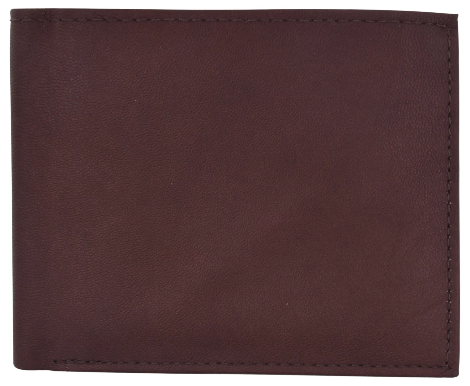 Bifold Men's RFID Blocking Genuine Leather Credit Card ID Wallet