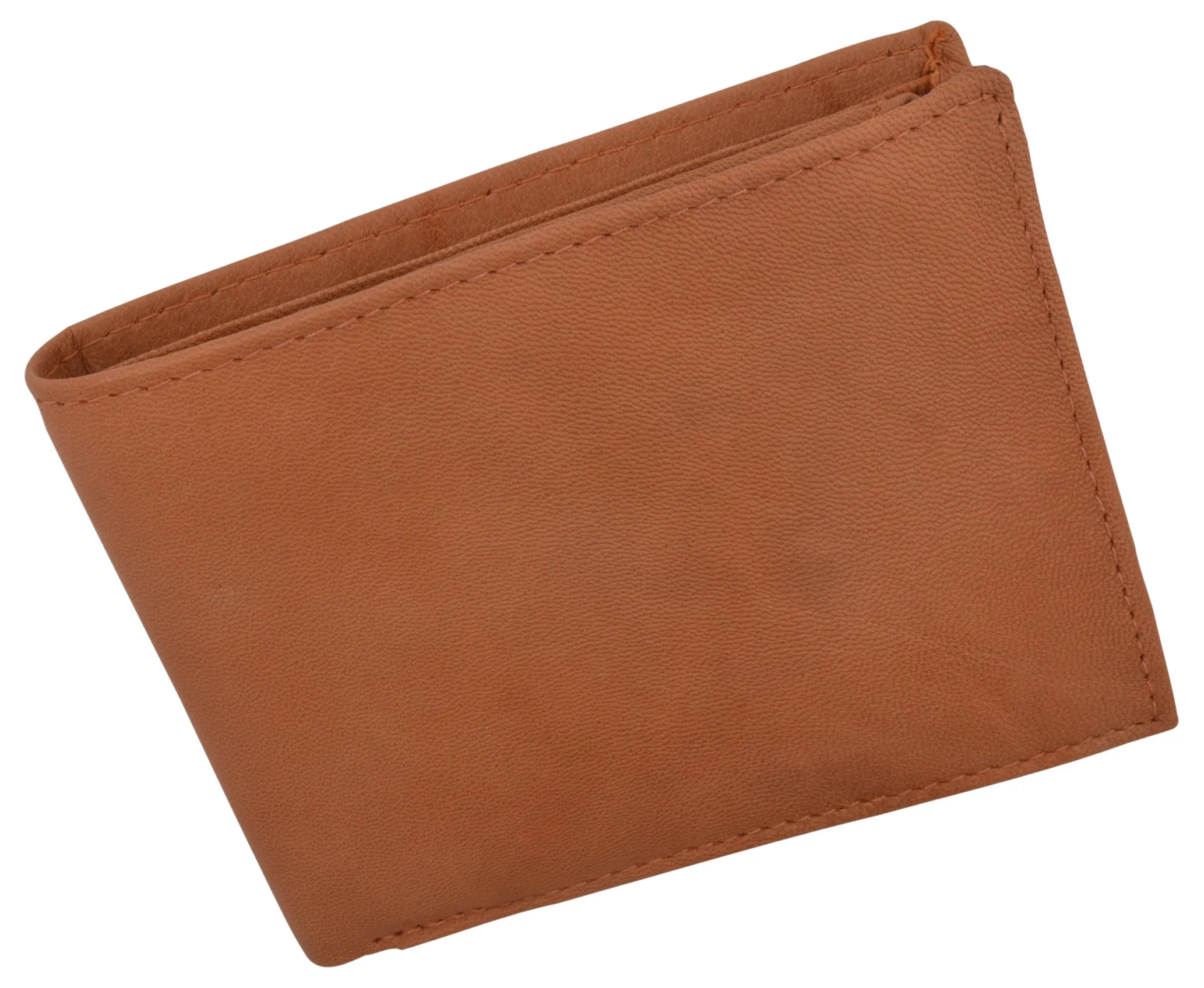 Bifold Men's RFID Blocking Genuine Leather Credit Card ID Wallet