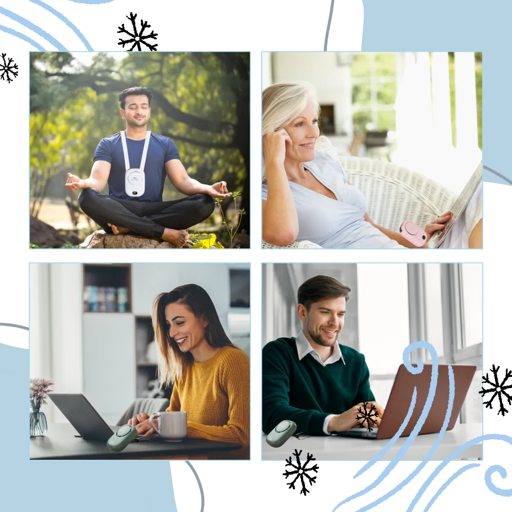 Bladeless Adjustable Portable Neck Fan