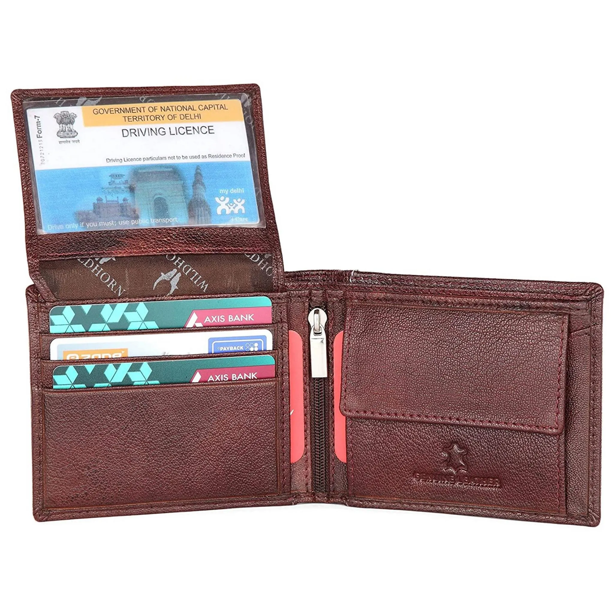 CAESAR RFID Protected Leather Wallet for Men