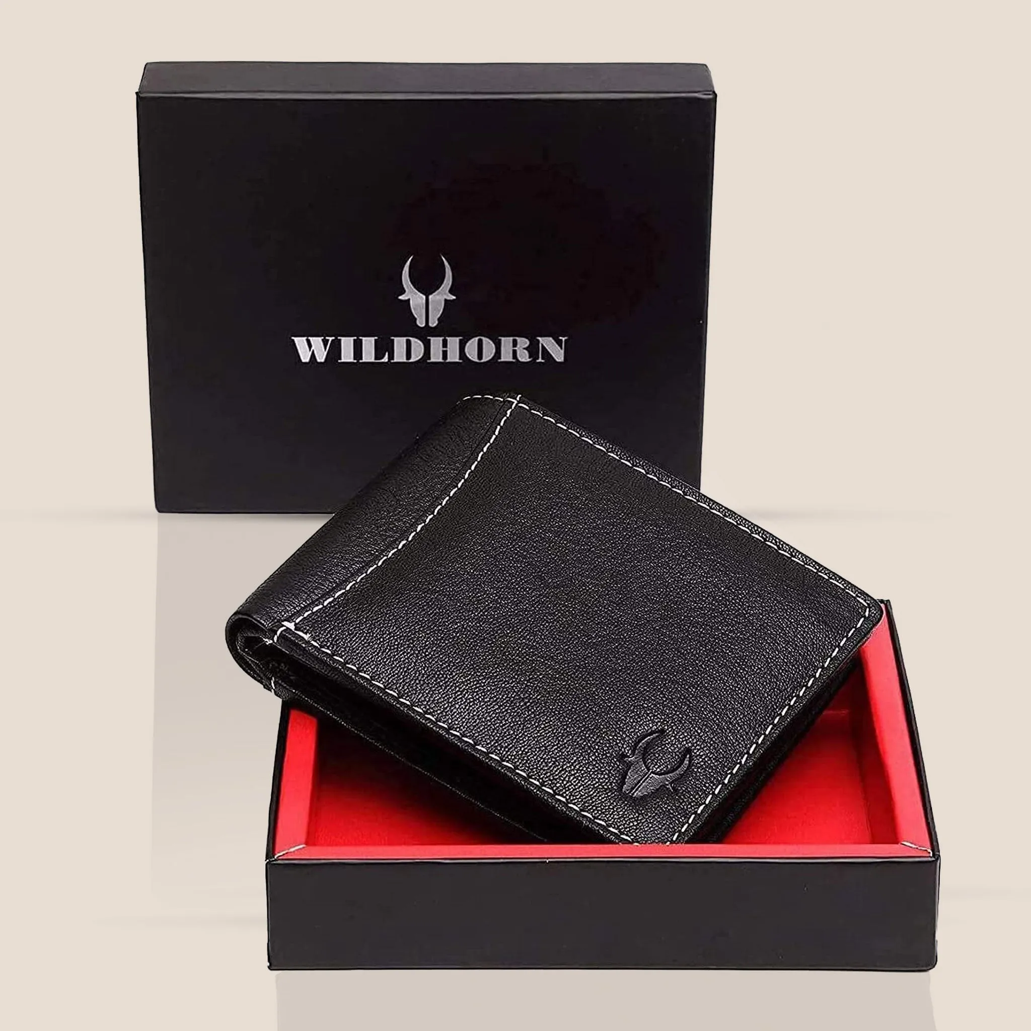 CAESAR RFID Protected Leather Wallet for Men