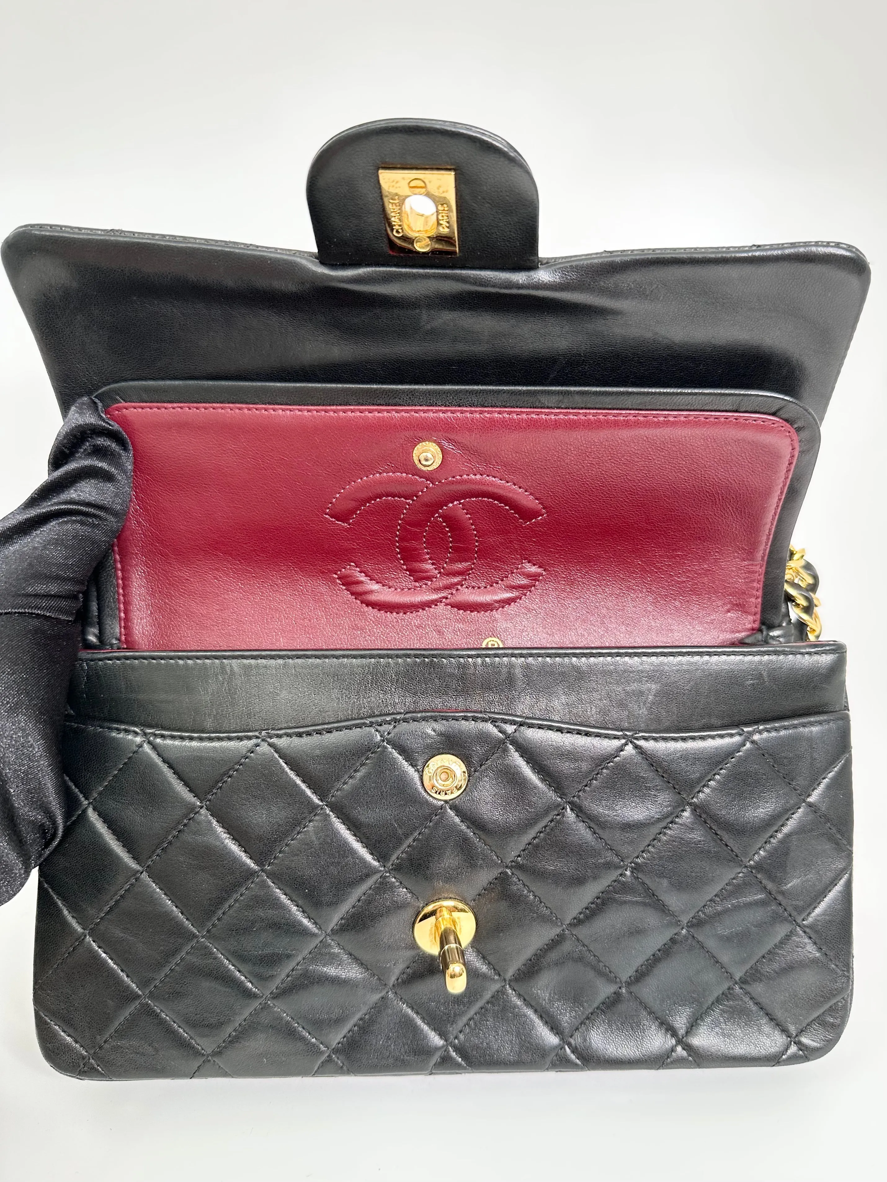 CHANEL 9 Inch Small Double Flap Bag