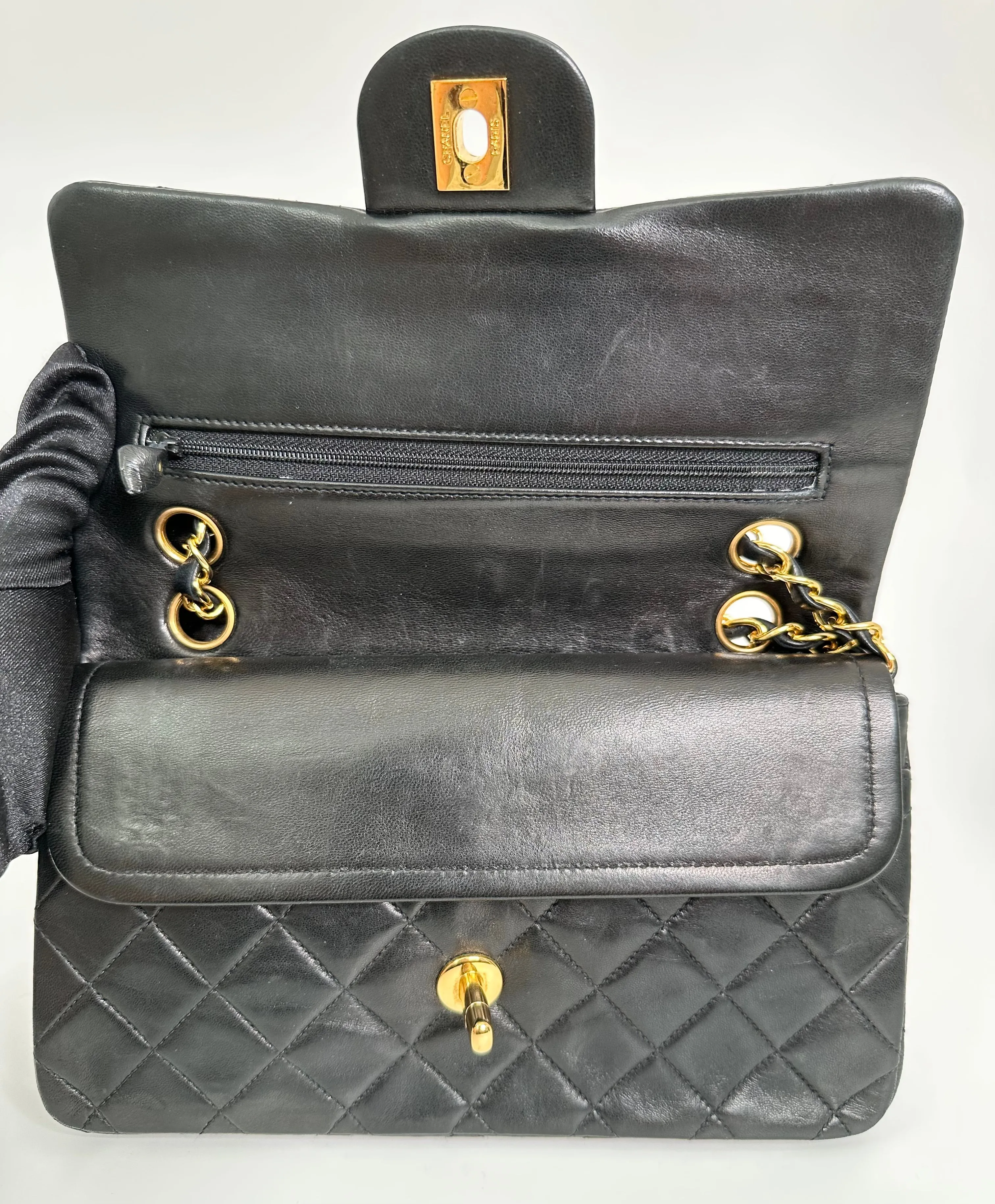 CHANEL 9 Inch Small Double Flap Bag