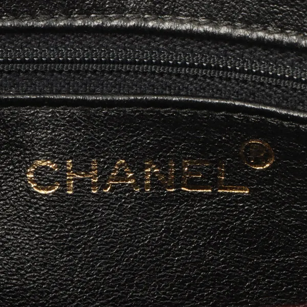Chanel Around 1995 Made Caviar Skin Cc Mark Stitch Chain Shoulder Bag Bordeaux