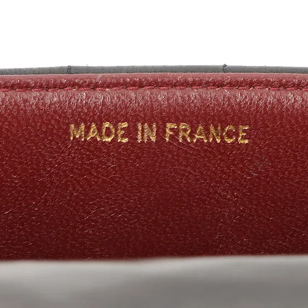 Chanel Around 1995 Made Mademoiselle Stitch Turn-Lock Chain Bag Black