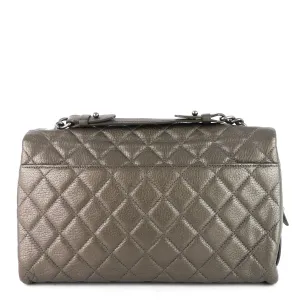 CHANEL City Rock Large Goatskin Flap Bag