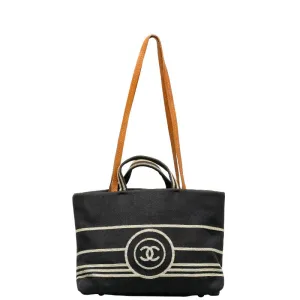 Chanel Cocomark Handbags houlder Bag 2WAY Naked Canvas Leather  Chanel