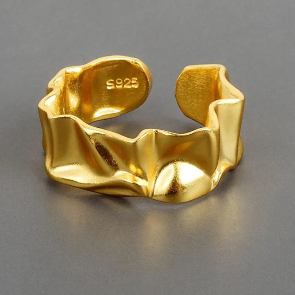 Crinkle Ring
