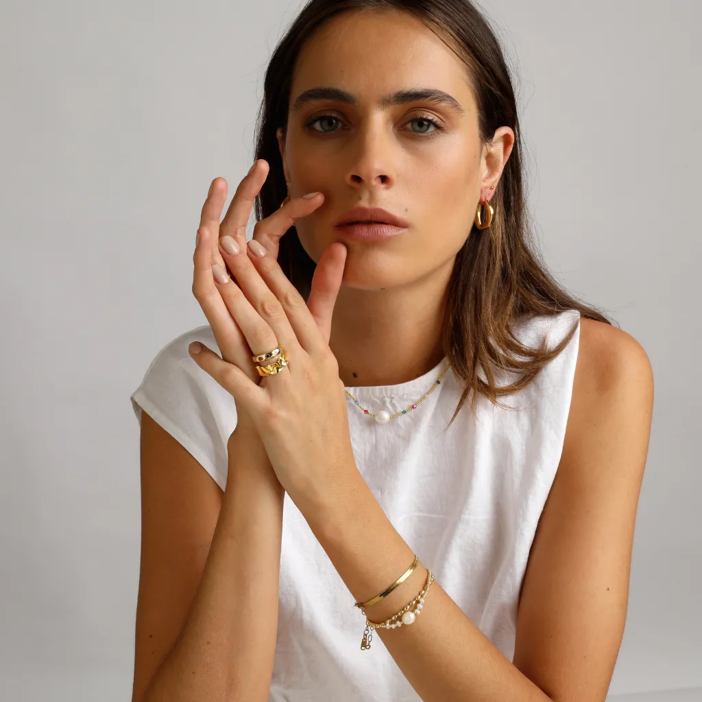 Crinkle Ring