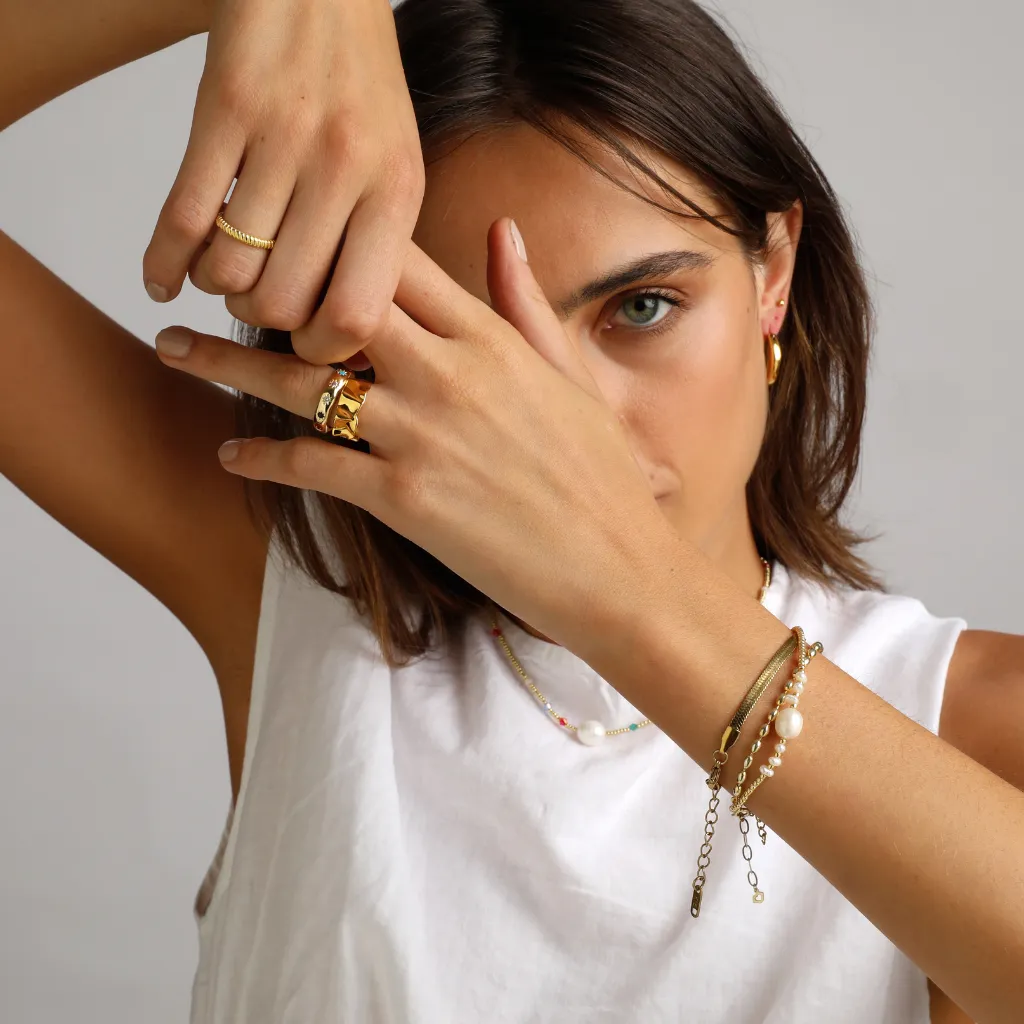 Crinkle Ring