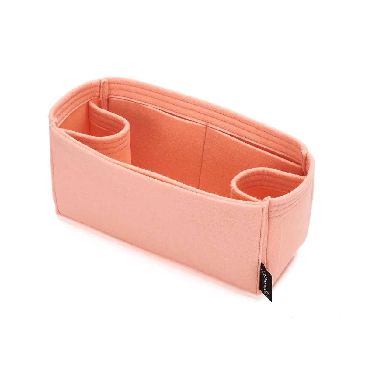 Custom Size Bag Organizer with Double Bottle Holders and Exterior Pockets