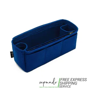 Custom Size Bag Organizer with Zipper Side Pouch and Double Bottle Holders