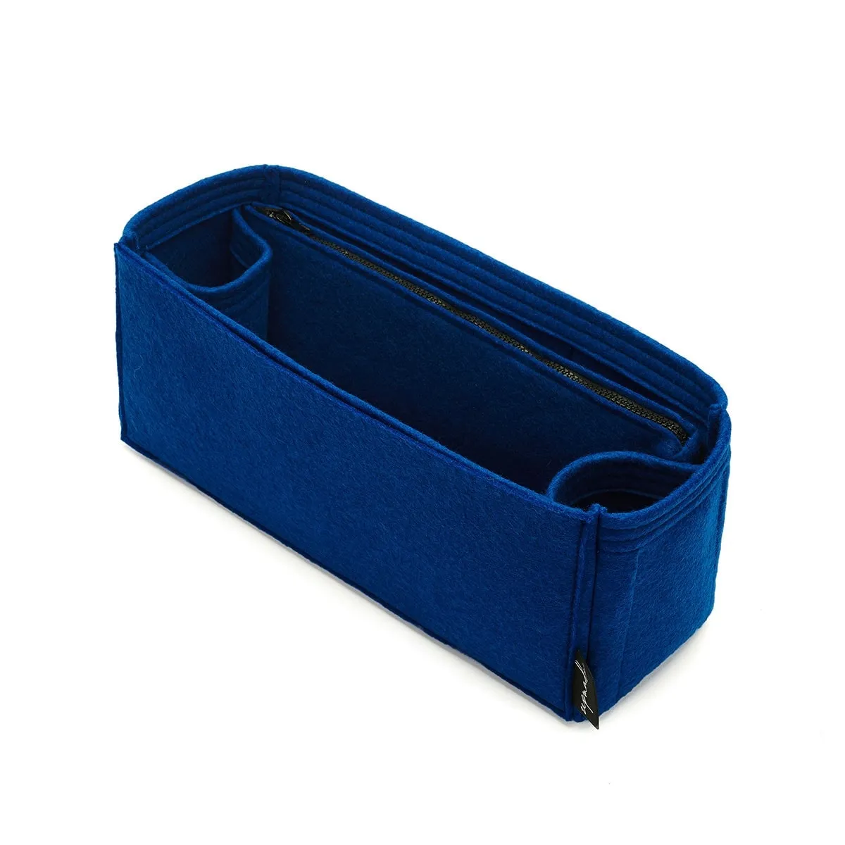 Custom Size Bag Organizer with Zipper Side Pouch and Double Bottle Holders