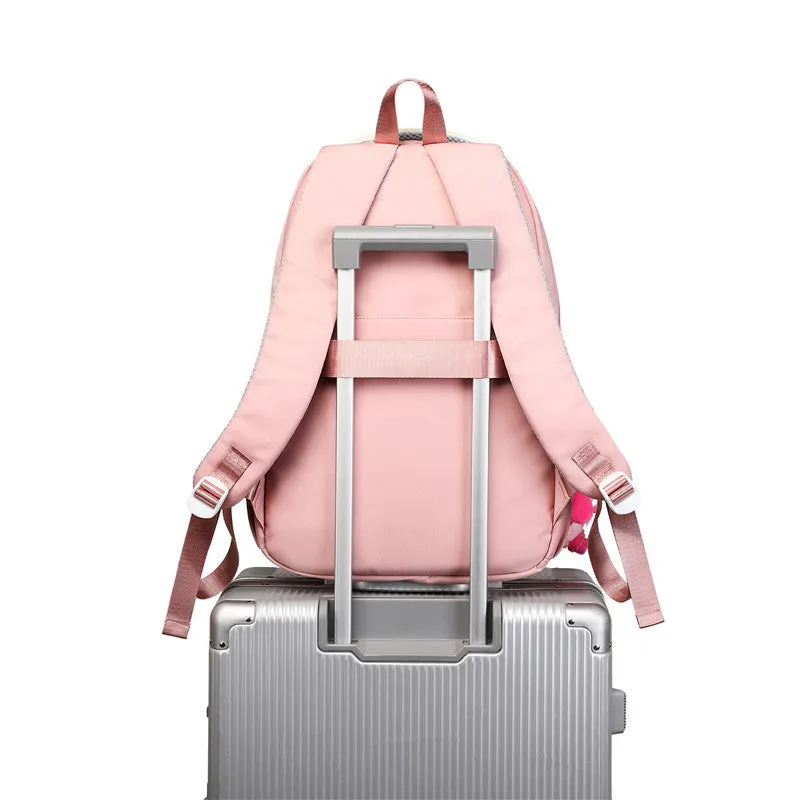 Cute Schoolbag Female New Cartoon Junior and Middle School Students Primary School Student Backpack Good-looking Youth College Style Backpack