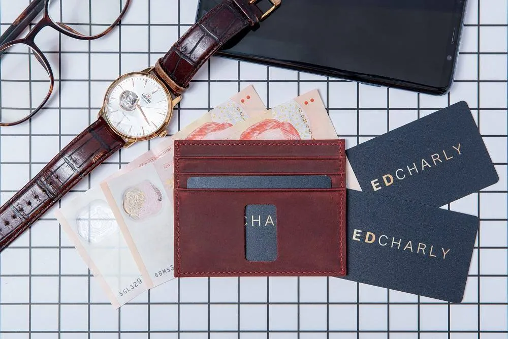 Ed Contemporary (Red Crazy Horse Leather)
