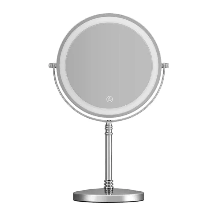 Embellir Makeup Mirror Led Light Cosmetic Round 360° Rotation 10x Magnifying