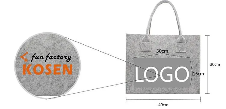 Felt Tote Bag