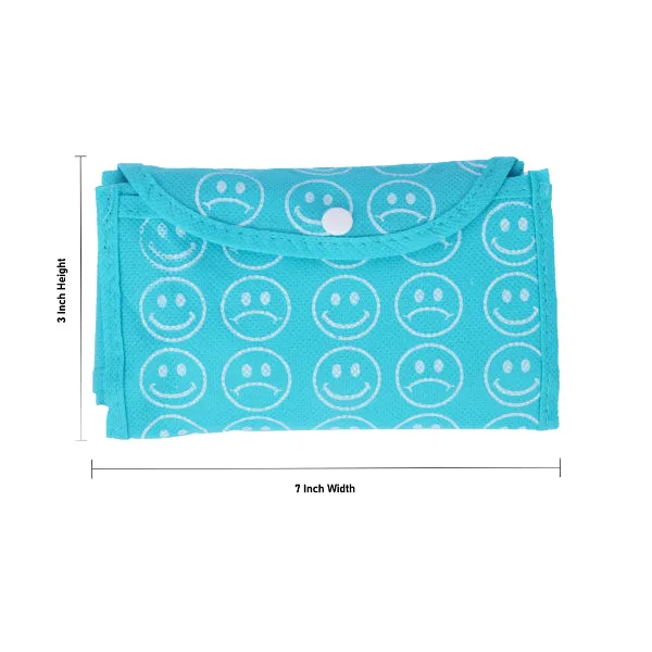 Folding Bag - 3 x 7 Inches | Foldable Travel Bag/ Foldable Tote Bag for Women