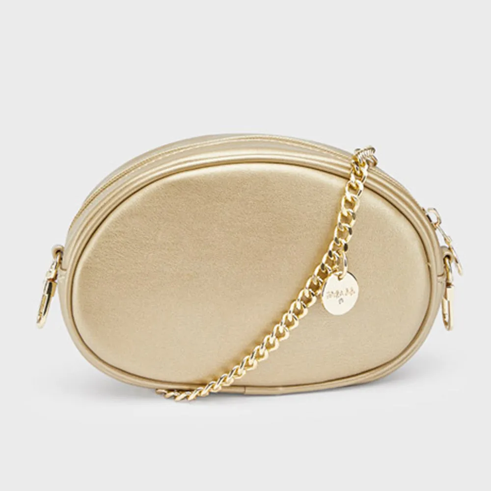 Gold Leatherette Bag