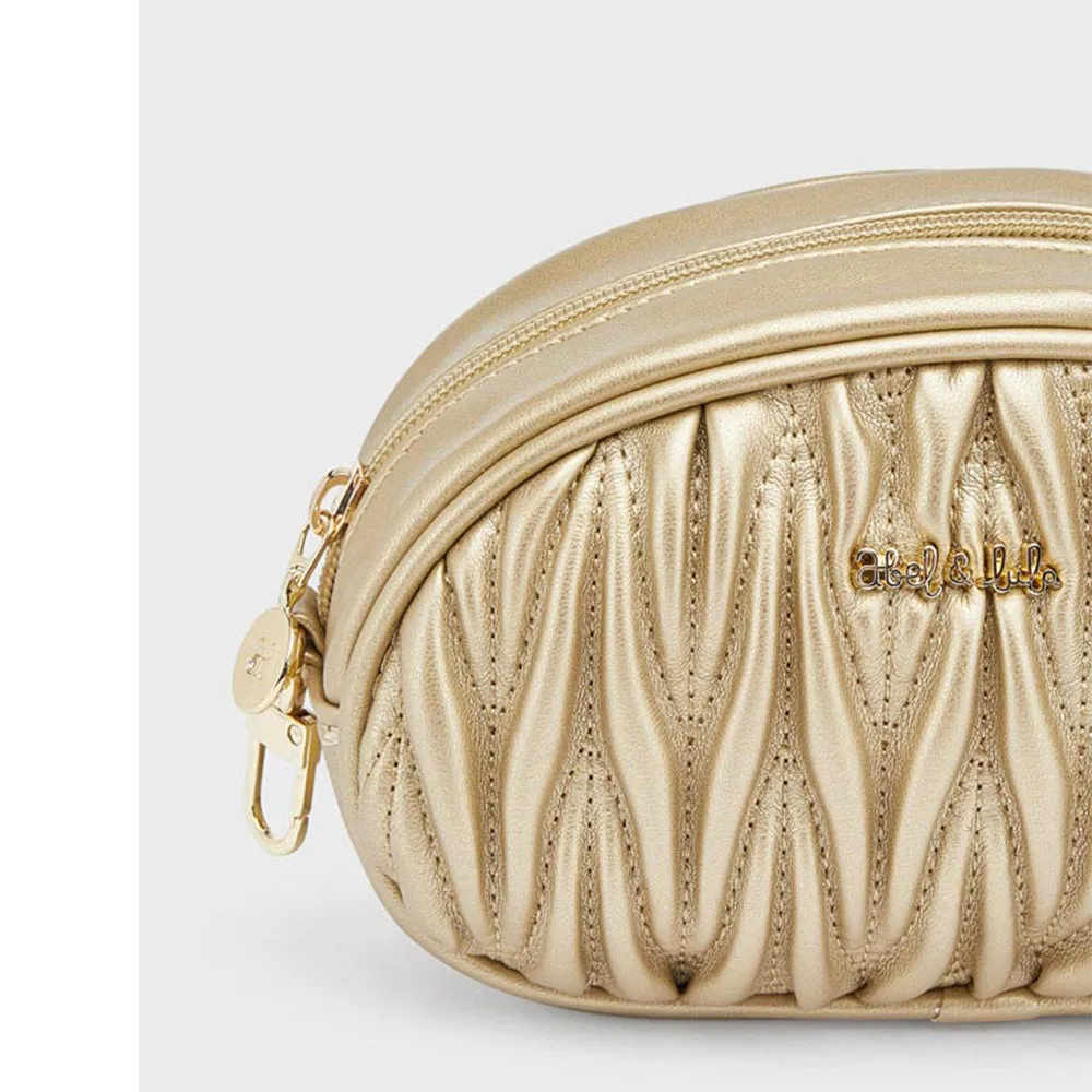 Gold Leatherette Bag