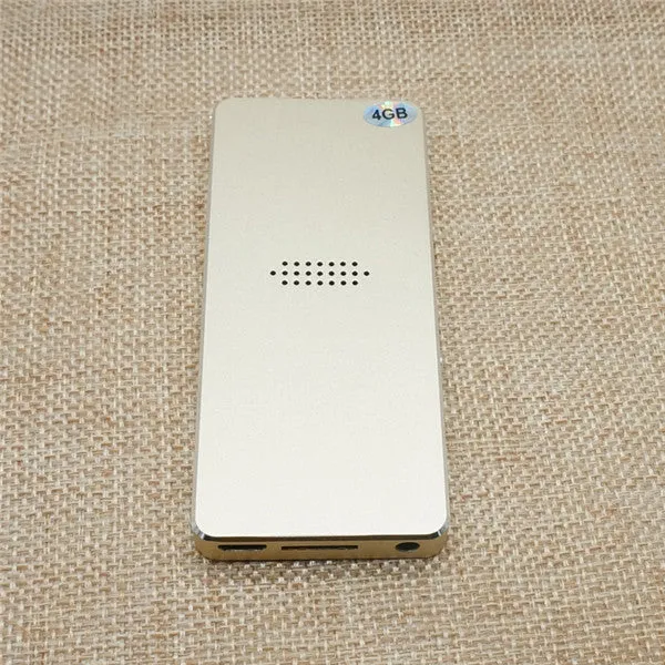 HiFi Metal MP4 Player Built-in Speaker 4GB 8GB 16GB 1.8 Inch Screen can Support 32GB SD Card with Video Alarm FM E-Book