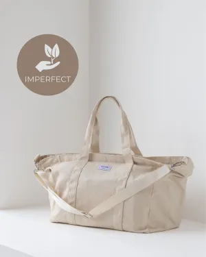 Imperfect Essential Bambi Bag Natural with original felt (unlined) insert