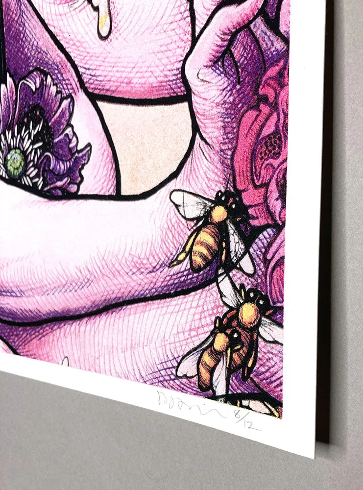 John Baizley: Baroness / Purple quadrant set (Printer's Proofs)