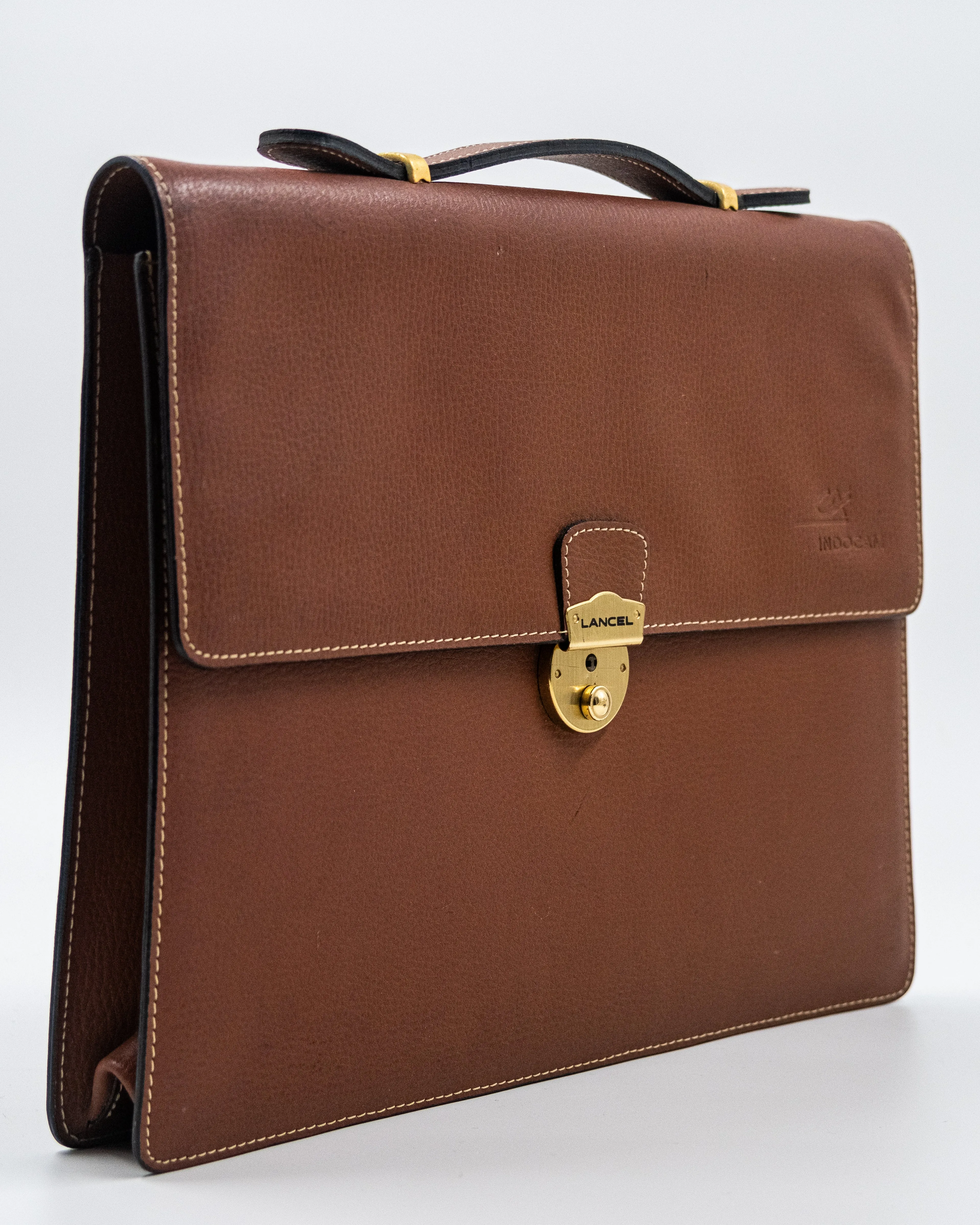 Lancel Slim Briefcase