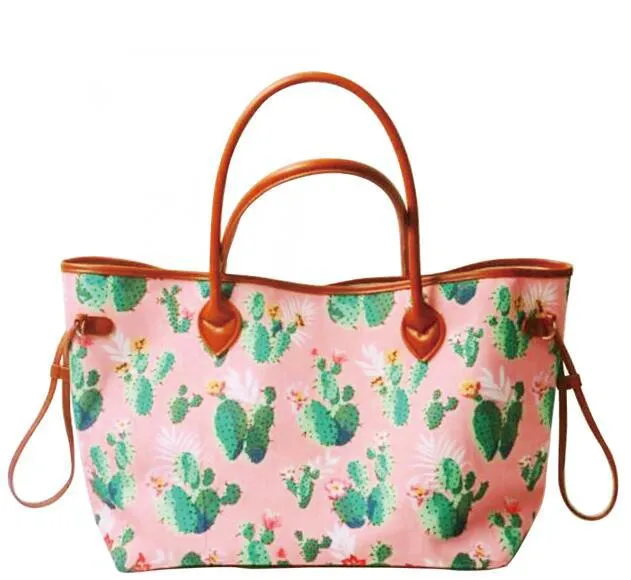 Large Capacity Tote Bag Mixed Color Tribal Hand Shoulder Bag