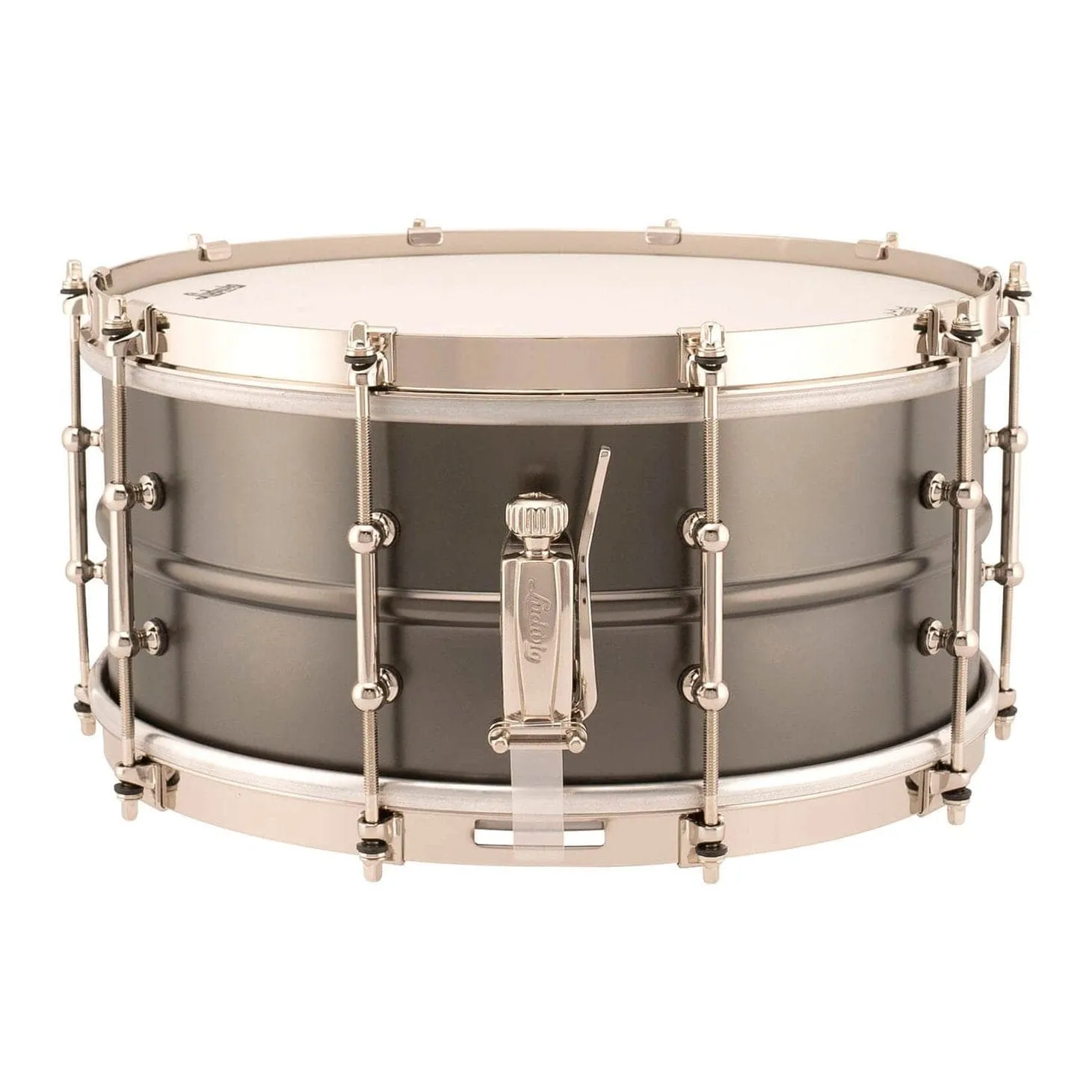 Ludwig Limited Edition Satin Deluxe Black Beauty Snare Drum 14x6.5