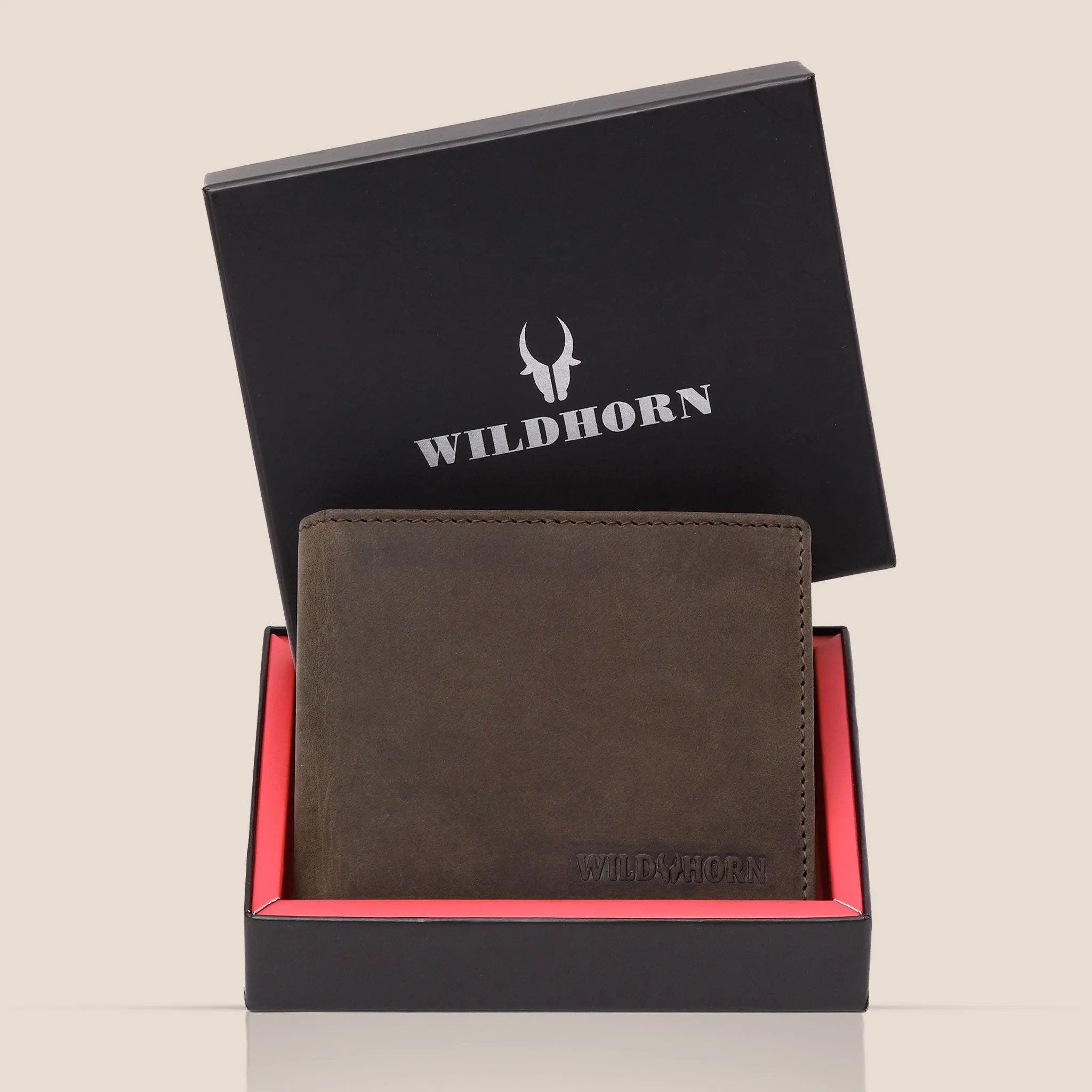 MARCUS RFID Protected Leather Wallet for Men