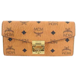 MCM Patricia Logo Continental Wallet