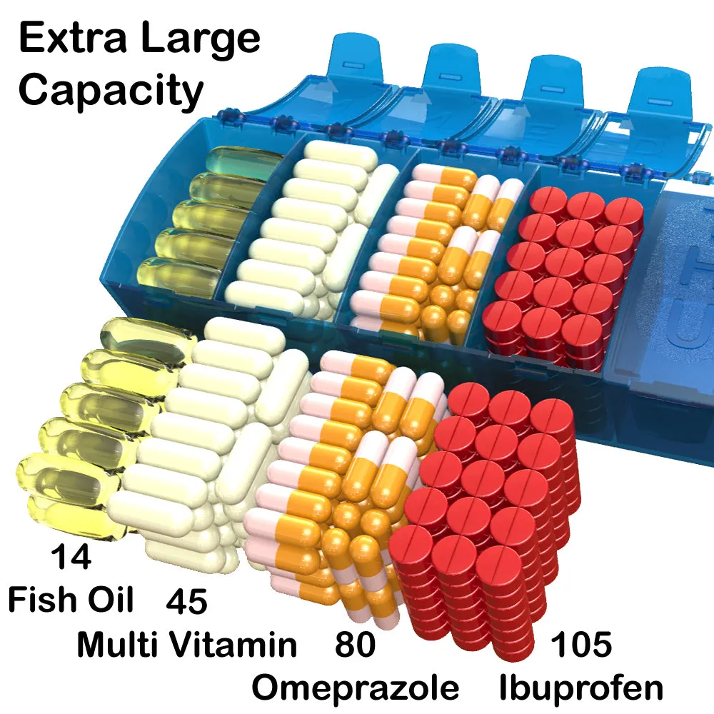 Med Manager Weekly XXL Extra Large Pill Organizer