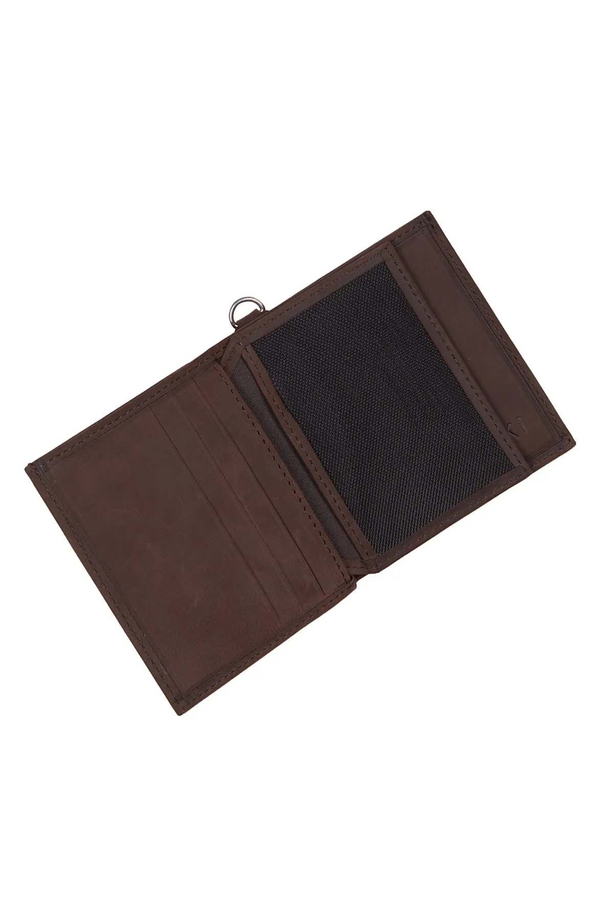 Mink Key-Ring Leather Wallet