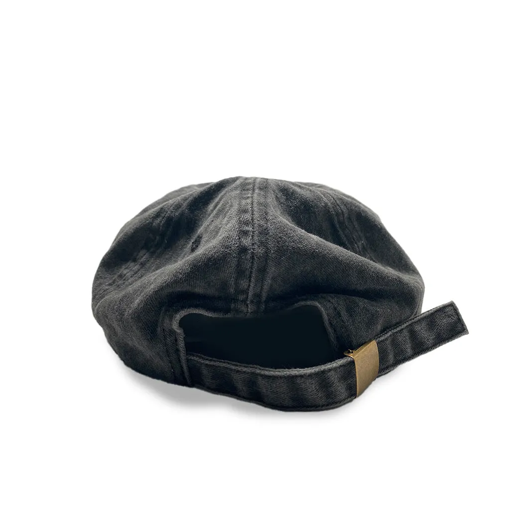 Mr. Zog's Sex Wax Classic Logo Dad Cap - Pigment Dye Black