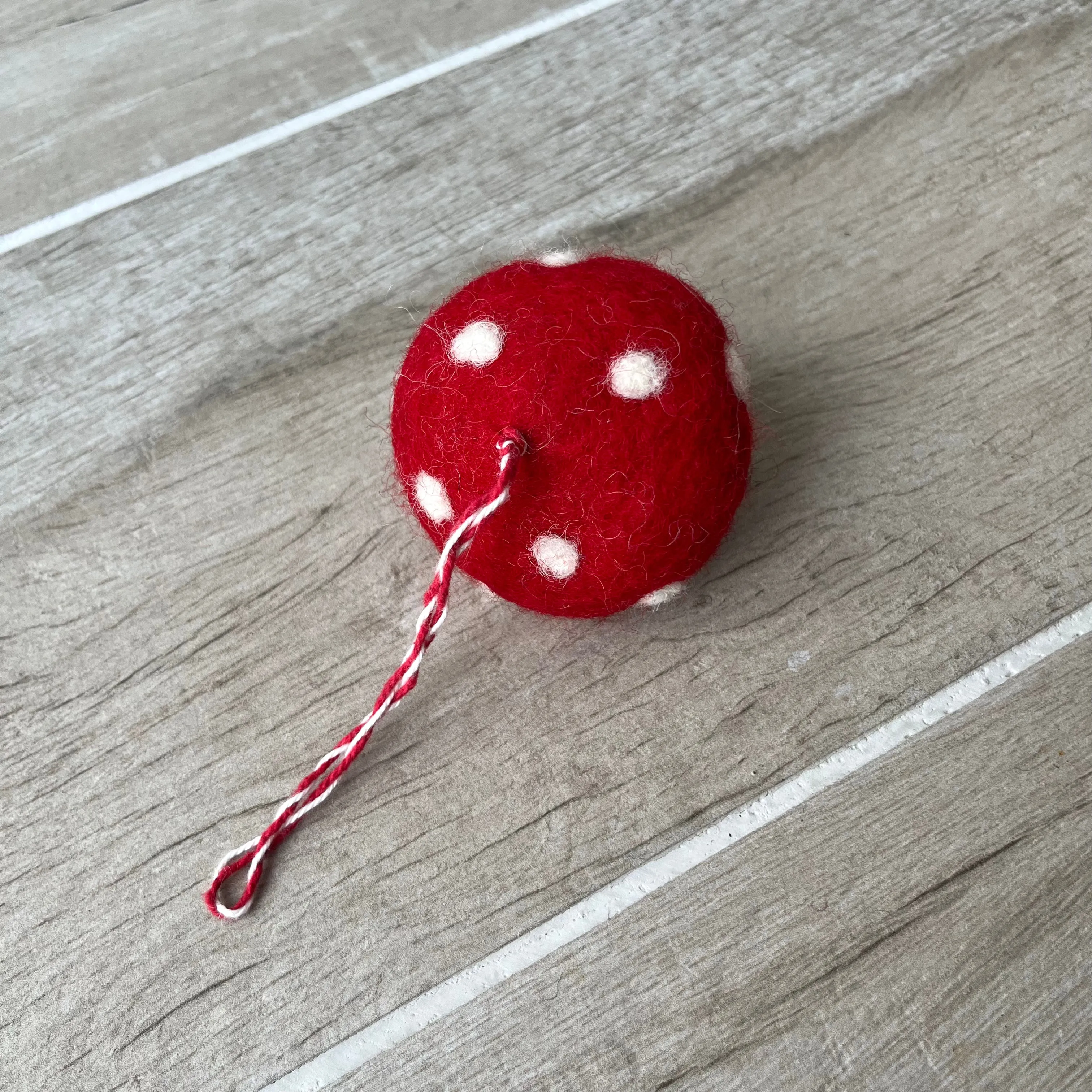 Mushroom Felt Decoration
