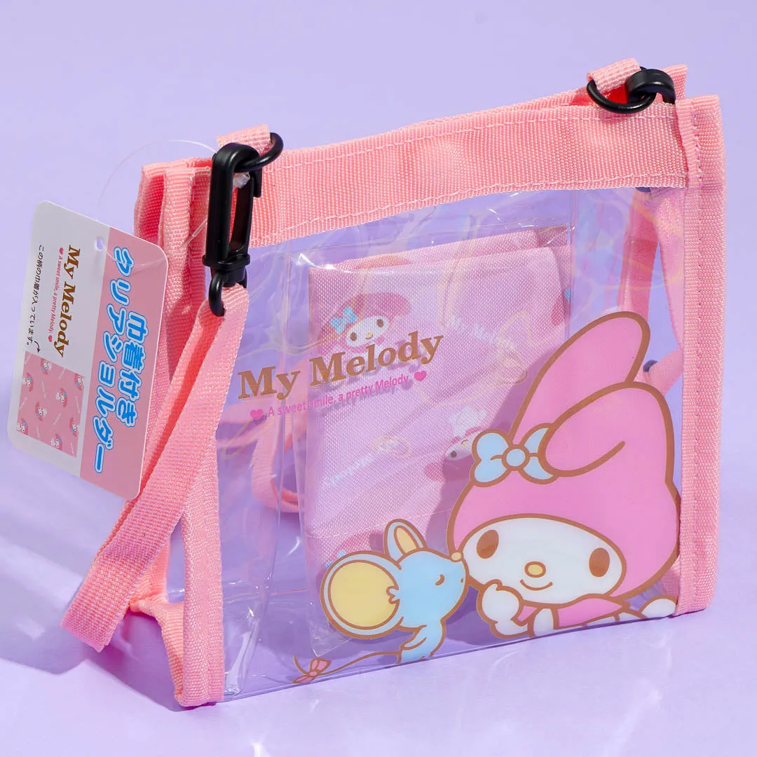 My Melody Sweet Smile Shoulder Bag With Pouch