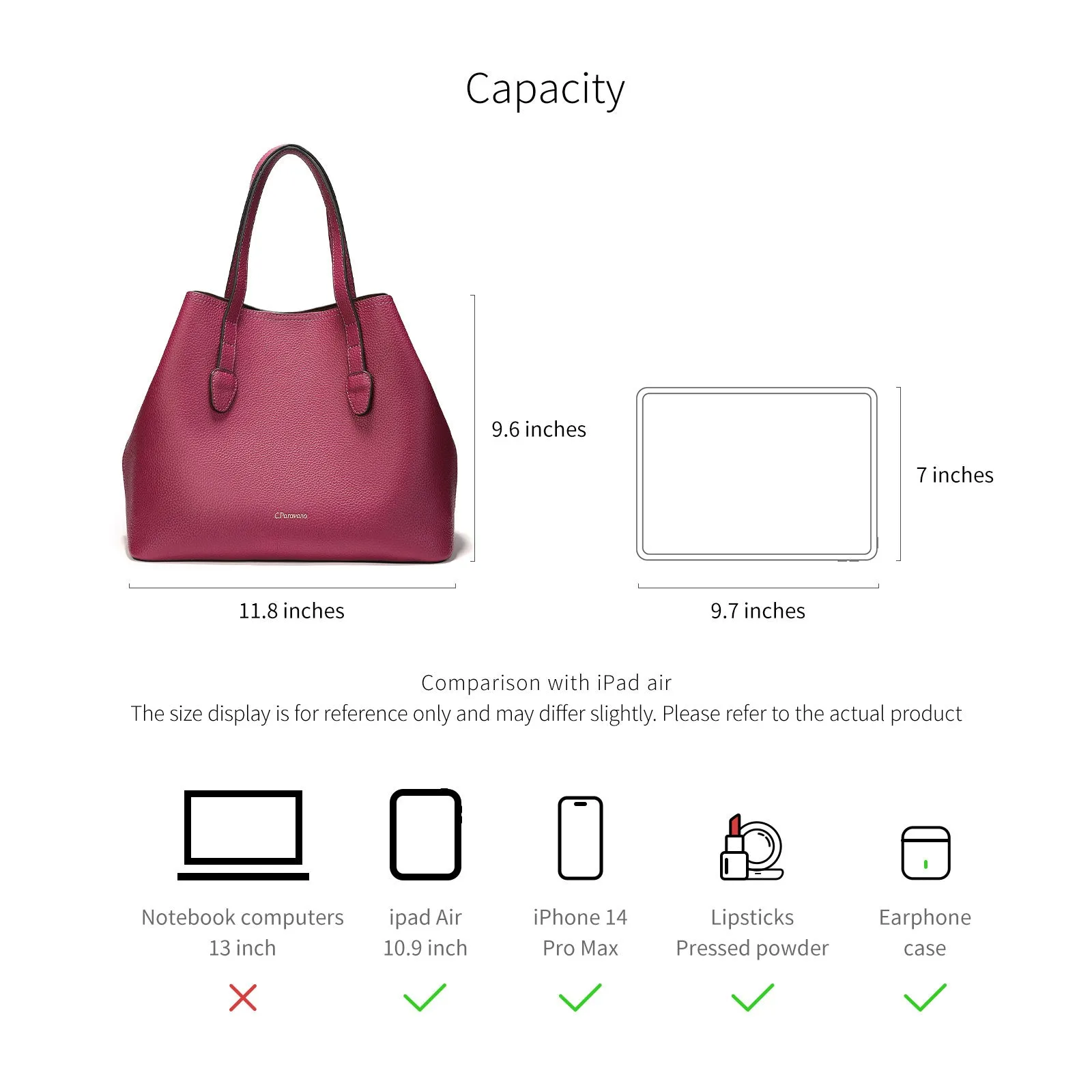 Napoli Tote Bag Purple
