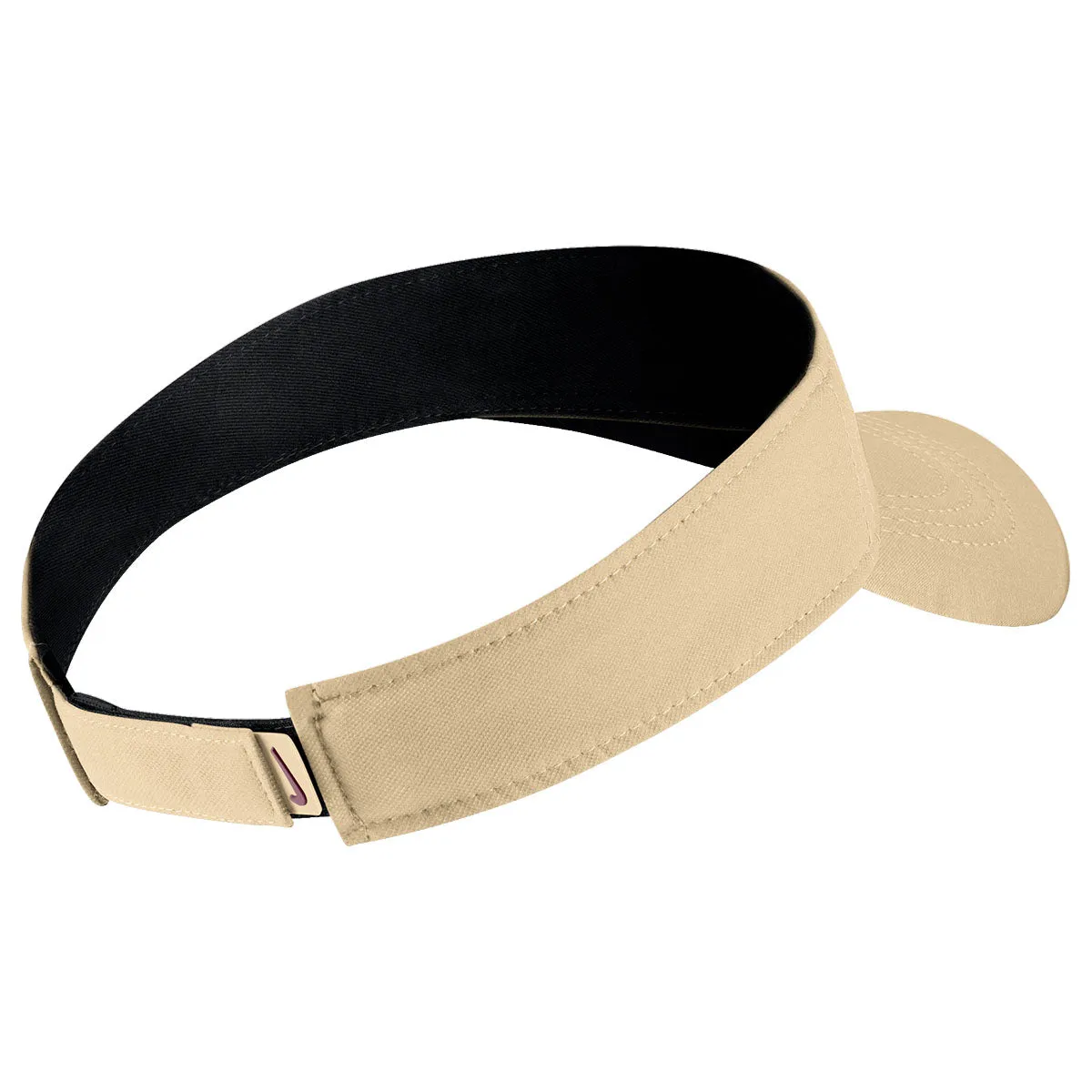 Nike Spear Logo Adjustable Dri-fit Visor - Vegas Gold